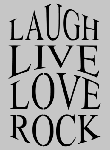 laugh, live, love, rock